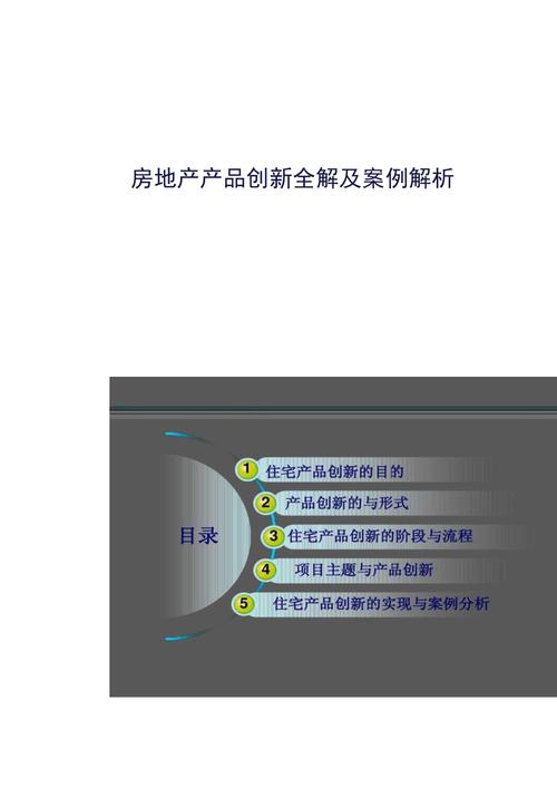 房地产企业产品创新失败案例