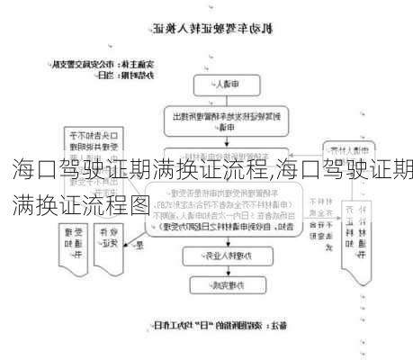 海口驾驶证期满换证流程,海口驾驶证期满换证流程图